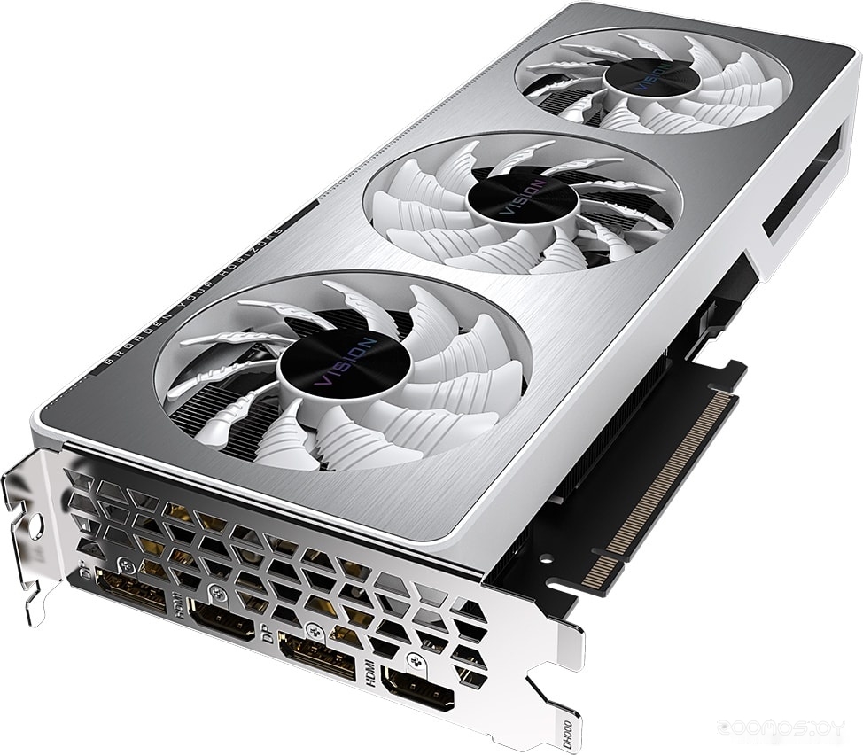 Видеокарта Gigabyte GeForce RTX 3060 Vision OC 12GB GDDR6 (rev. 2.0), фото 3