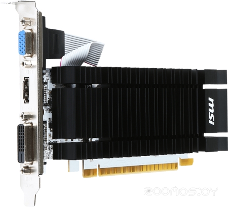Видеокарта MSI GeForce GT 730 2GB DDR3 [N730K-2GD3H/LP], фото 3