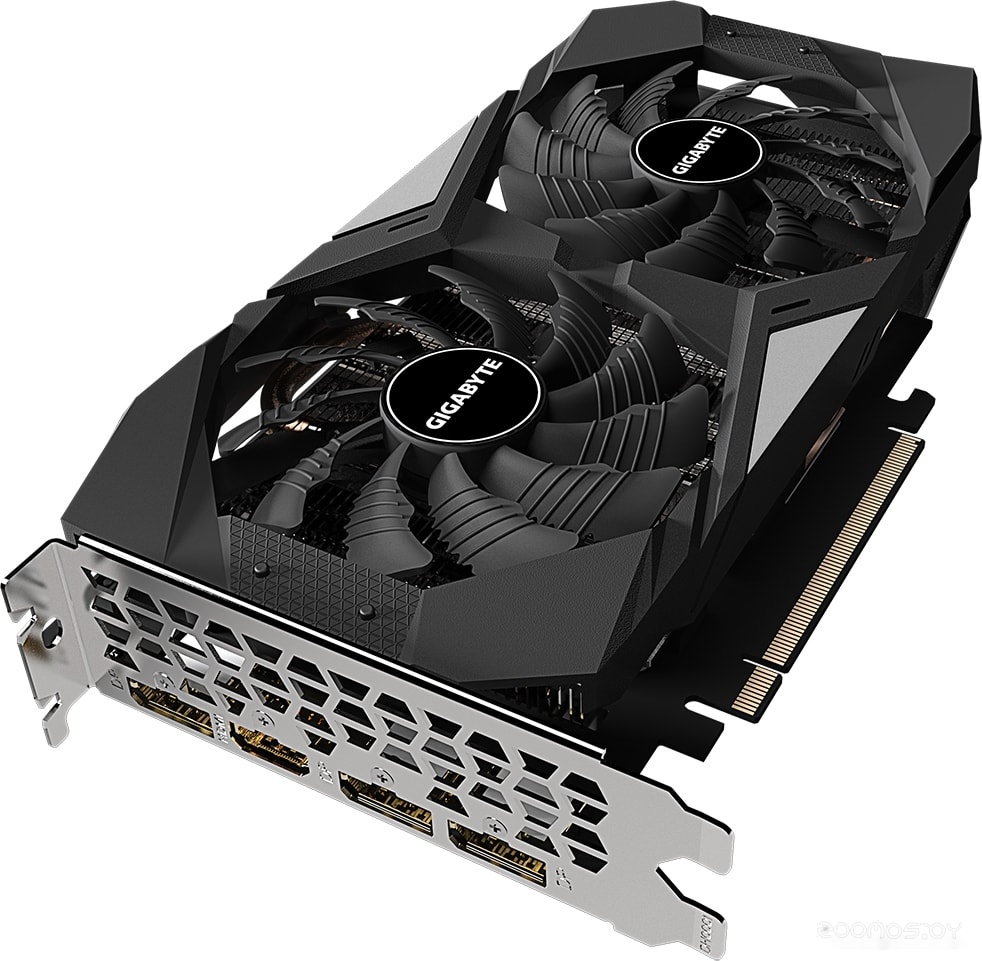 Видеокарта Gigabyte GeForce RTX 2060 D6 6GB GDDR6 GV-N2060D6-6GD (rev. 2.0), фото 2