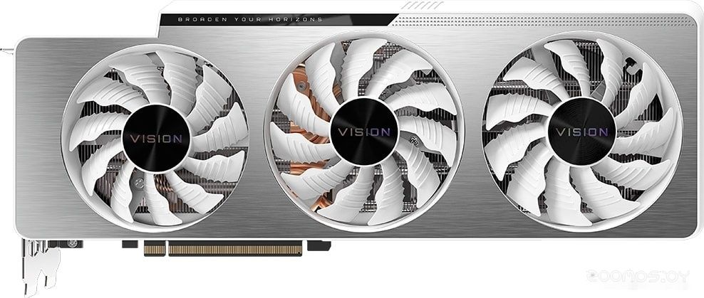 Видеокарта Gigabyte GeForce RTX 3080 Vision OC 10G GDDR6X (rev. 2.0), фото 1