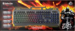 Клавиатура Defender IronSpot GK-320L RU