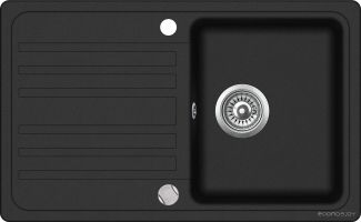 Кухонная мойка AquaSanita Notus SQ101AW (black metallic 601)