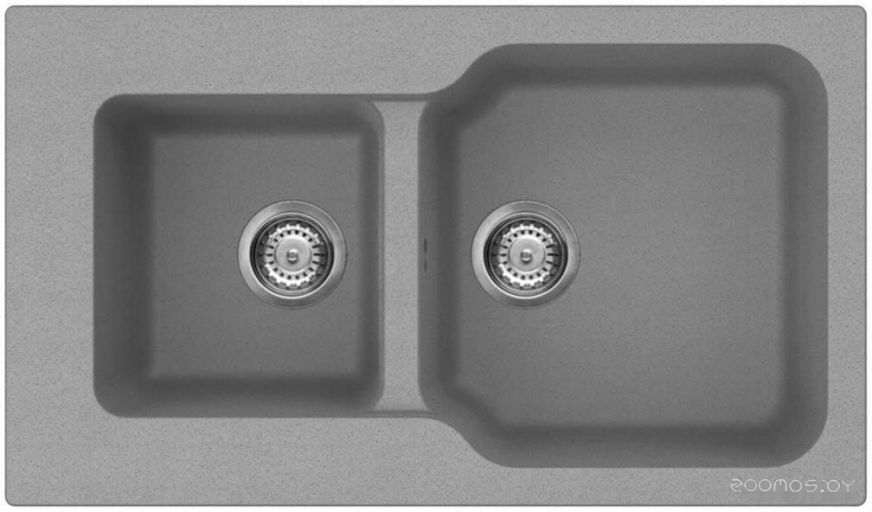 Кухонная мойка Omoikiri Maru 86-2 GR (leningrad grey), фото 1