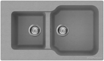 Кухонная мойка Omoikiri Maru 86-2 GR (leningrad grey)