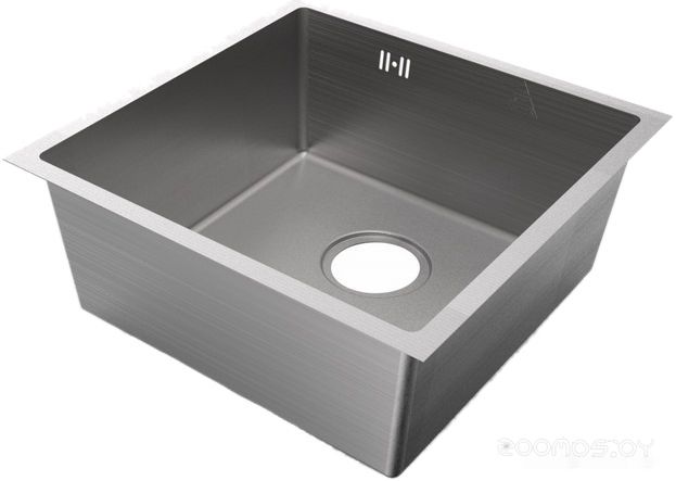 Кухонная мойка Zorg Steel Hammer SH R 4444 FILO, фото 1