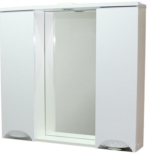 Шкаф с зеркалом СанитаМебель Шкаф с зеркалом Эмили 101.900 (белый)