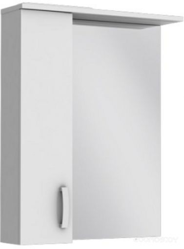 Шкаф с зеркалом Ювента Шкаф с зеркалом БфШНЗ1-65 (белый левый)
