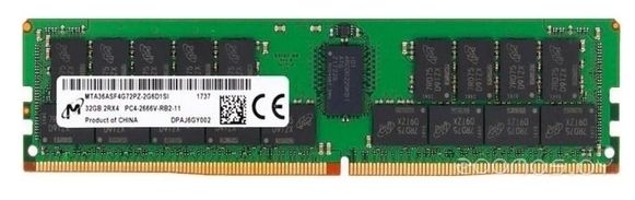 Оперативная память MICRON 32GB DDR4 PC4-21300 MTA36ASF4G72PZ-2G6
