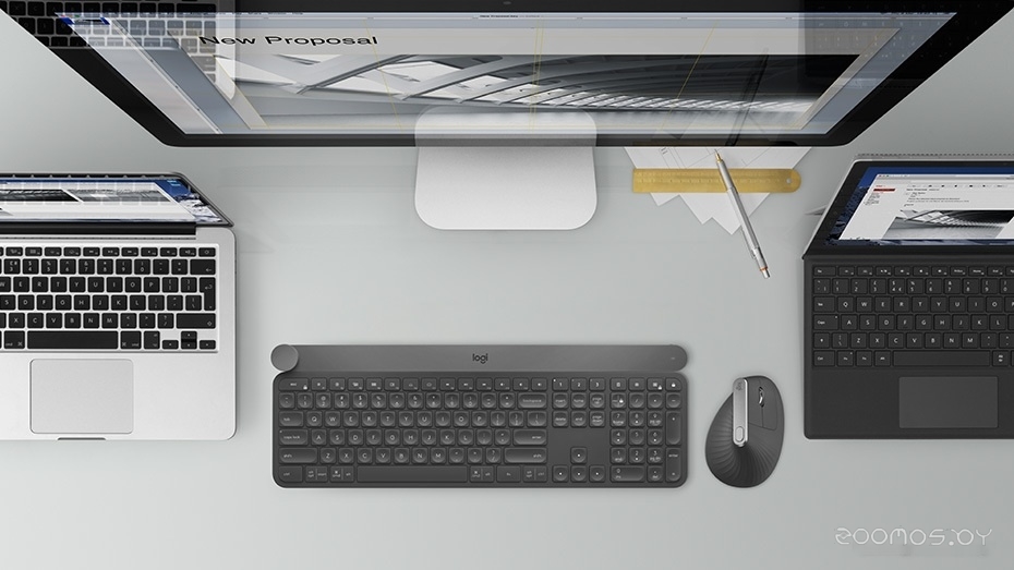 Вертикальная мышь Logitech MX Vertical, фото 8
