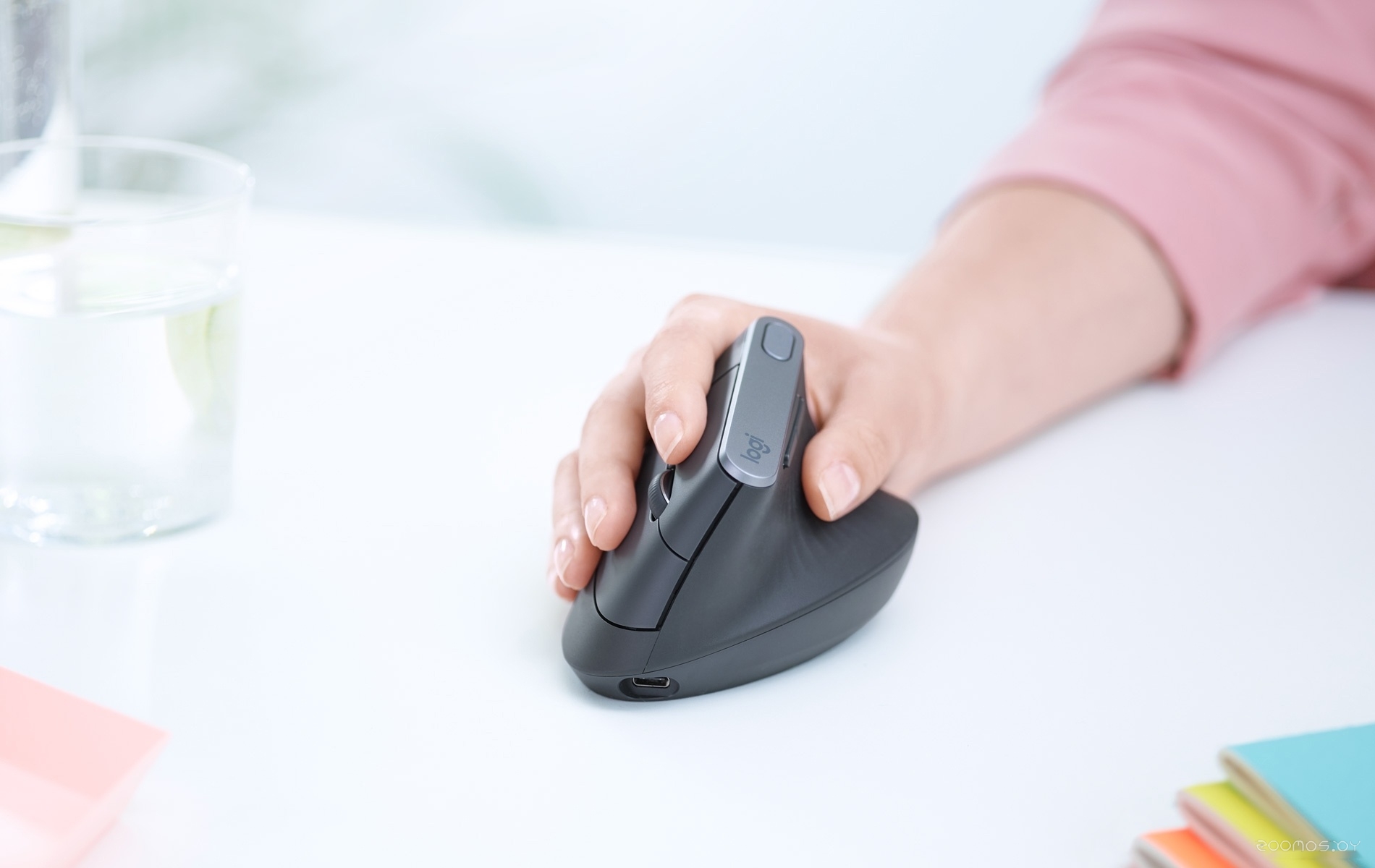 Вертикальная мышь Logitech MX Vertical, фото 3