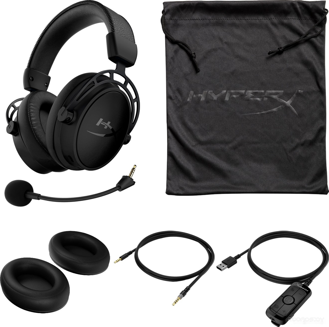 Наушники HyperX Cloud Alpha S (черный), фото 12