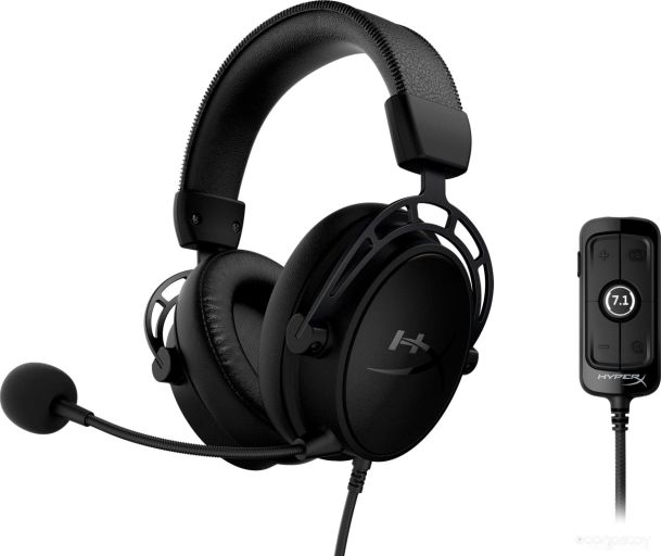 Наушники HyperX Cloud Alpha S (черный), фото 1