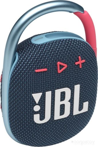 Беспроводная колонка JBL Clip 4 (темно-синий/розовый), фото 1
