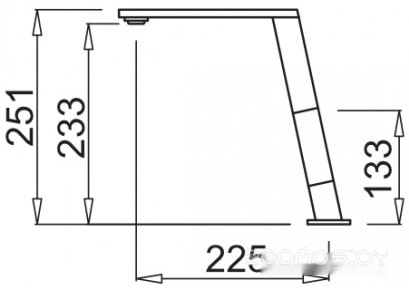 Смеситель Elleci Blade M79 Aluminium, фото 2