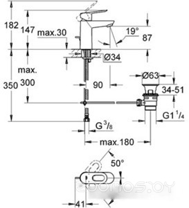 Смеситель Grohe BauLoop 23335000, фото 2