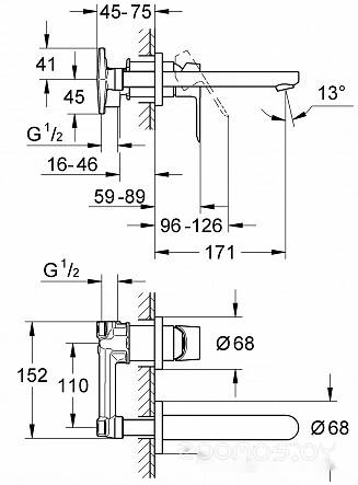 Смеситель Grohe BauLoop 20289000, фото 2