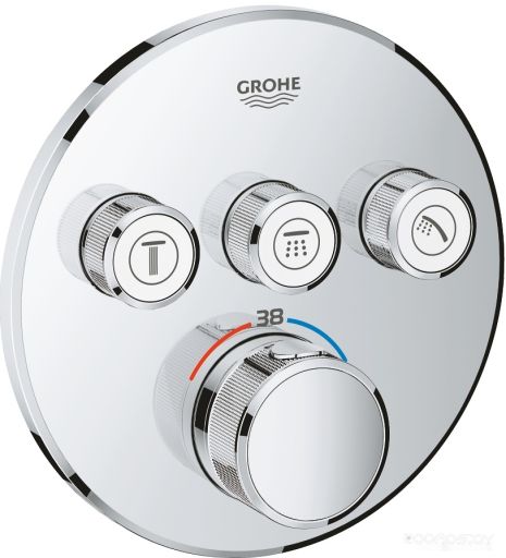 Смеситель Grohe Grohtherm SmartControl 29121000 (хром), фото 1