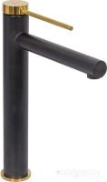 Смеситель Rea Grip REA-B9400 (черный/золотой)