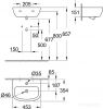 Умывальник Grohe 39424000 45.3x35.4