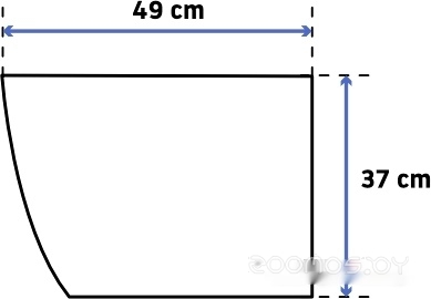 Унитаз Rea Carlo Mini Rimless REA-C8936, фото 4