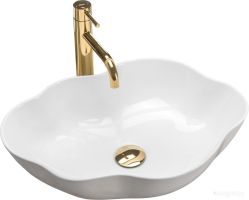 Умывальник Rea Pearl (белый)