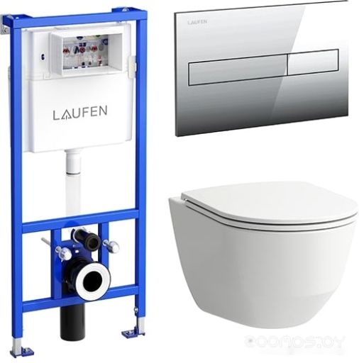 Унитаз Laufen Pack Pro Rimless 869966000000R, фото 1
