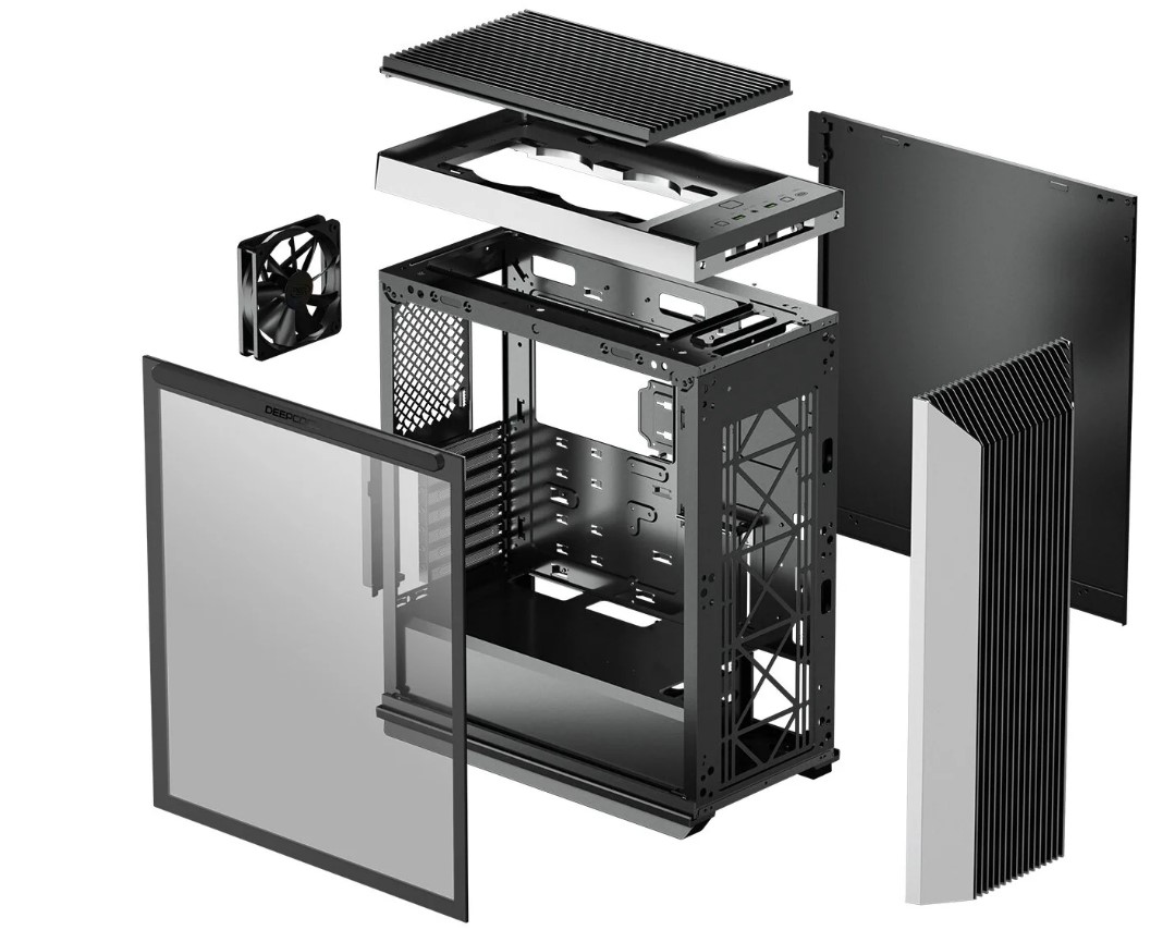 Корпус Deepcool CL500 R-CL500-BKNMA1N-G-1, фото 4