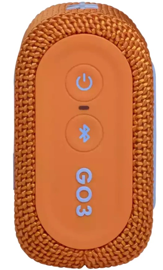 Беспроводная колонка JBL Go 3 (оранжевый), фото 4