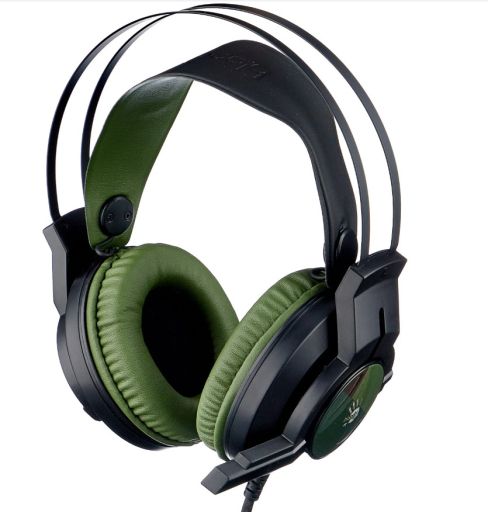 Наушники A4Tech Bloody J450 (черный/зеленый), фото 1