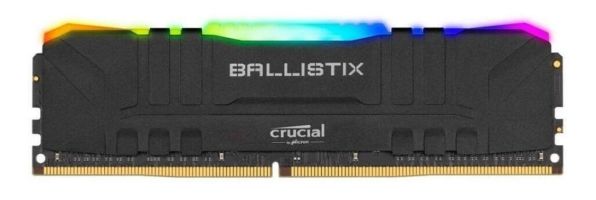 Оперативная память Crucial Ballistix RGB 8GB DDR4 PC4-25600 BL8G32C16U4BL