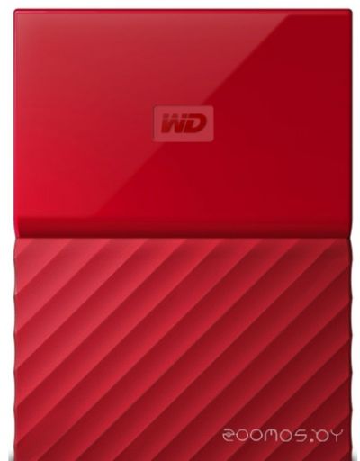 Внешний жёсткий диск Western Digital My Passport 4TB (Red)