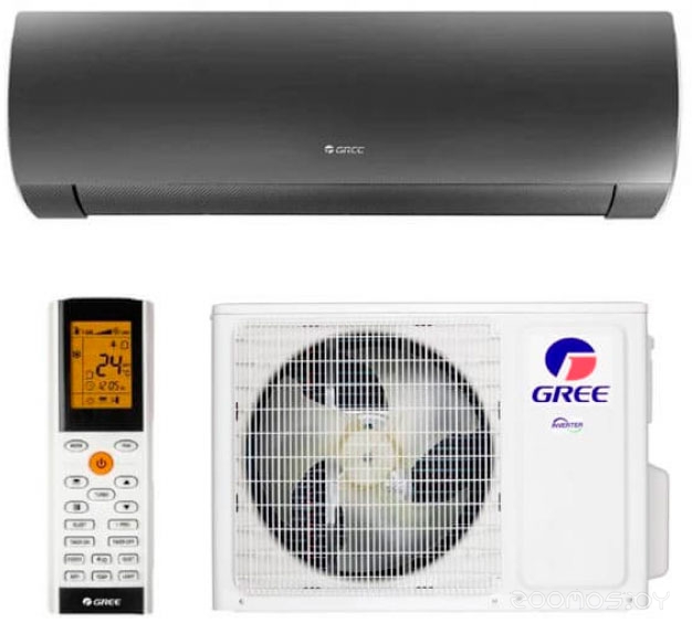 Сплит-система Gree Lyra Inverter R32 GWH18ACD-K6DNA1D (черный), фото 2