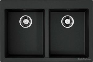 Кухонная мойка Omoikiri Bosen 80-2 BL (черный)