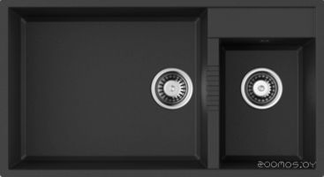 Кухонная мойка Omoikiri Tedori 85-2-U-BL (Черный)