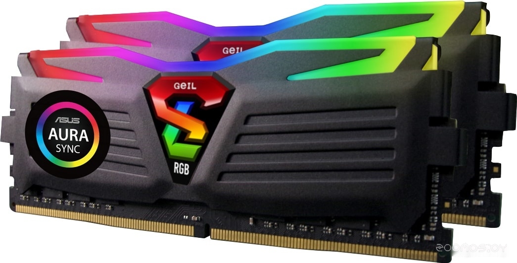 Оперативная память Geil Super Luce RGB SYNC 2x8GB DDR4 PC4-25600 GLS416GB3200C16ADC, фото 2