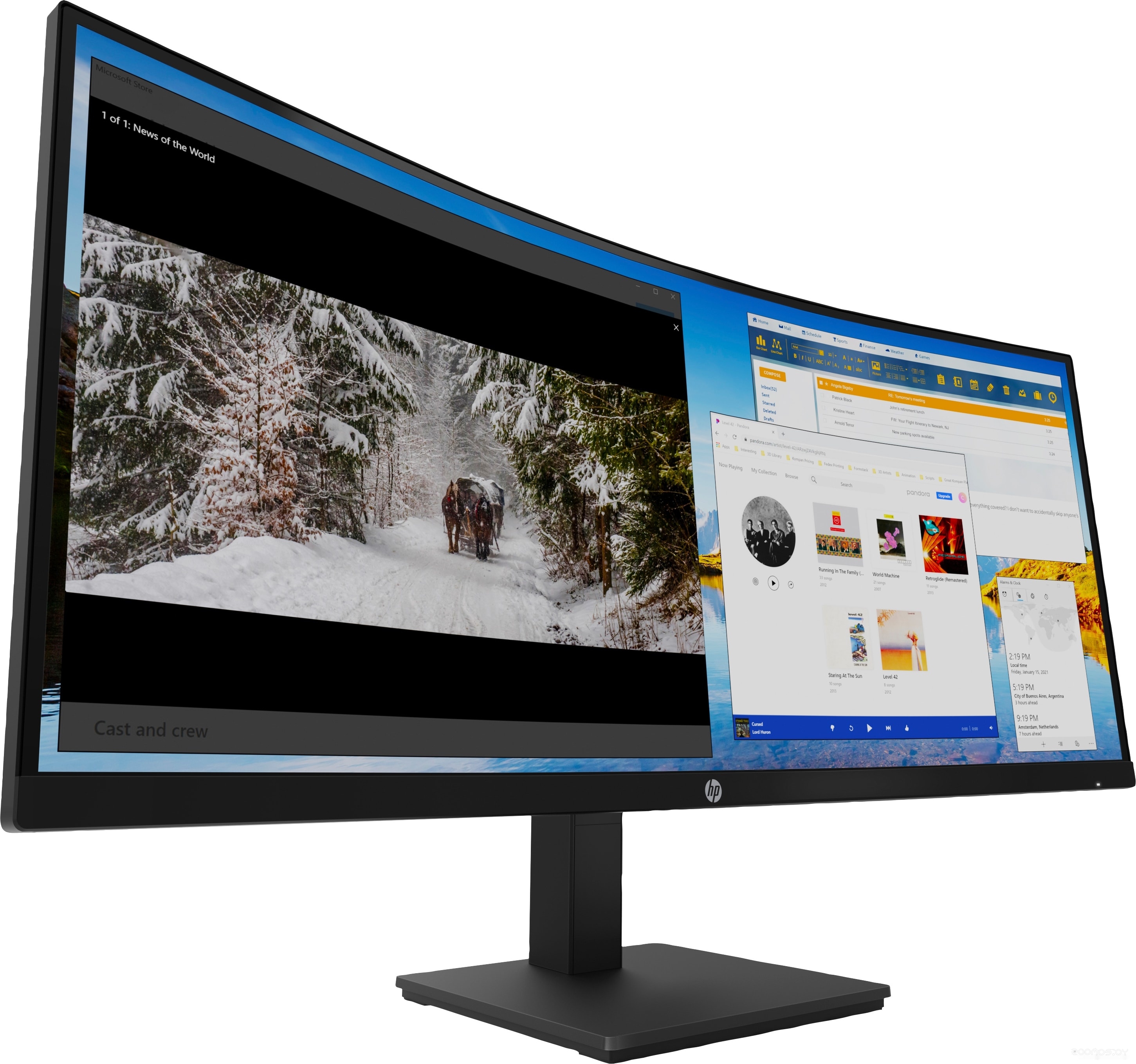 Монитор HP M34d 3B1W4AA, фото 4