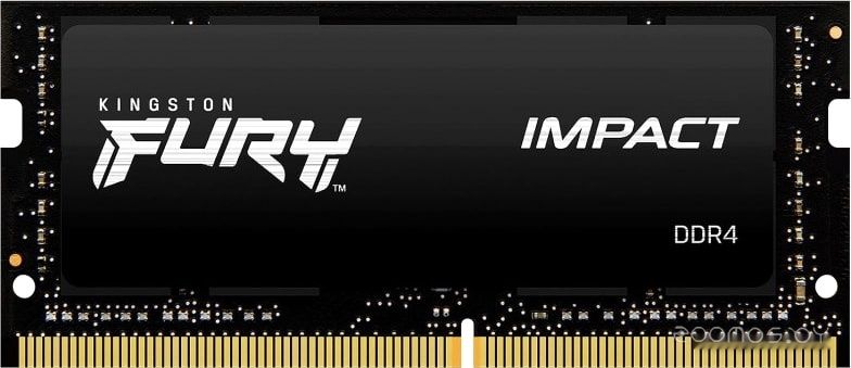 Оперативная память Kingston FURY Impact 32GB DDR4 SODIMM PC4-25600 KF432S20IB/32, фото 1