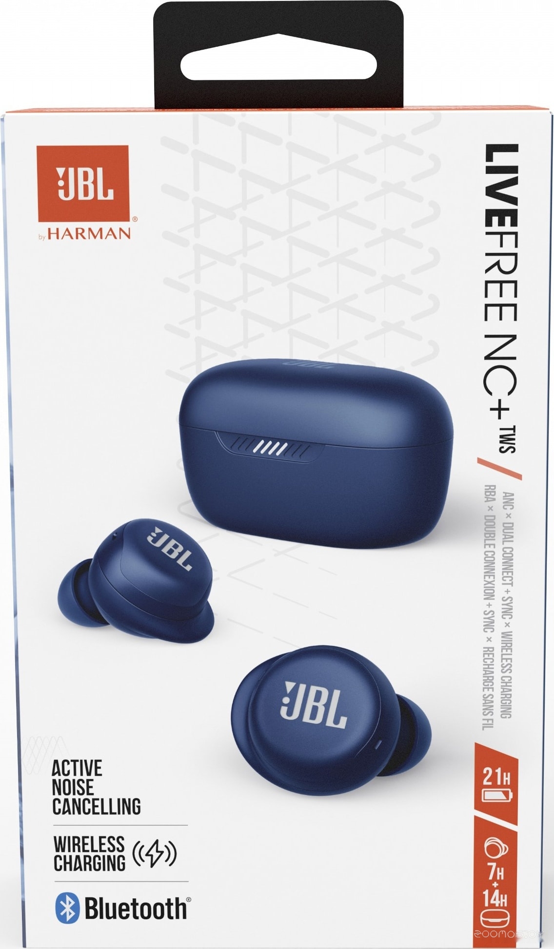 Наушники JBL Live Free NC+ (синий), фото 4