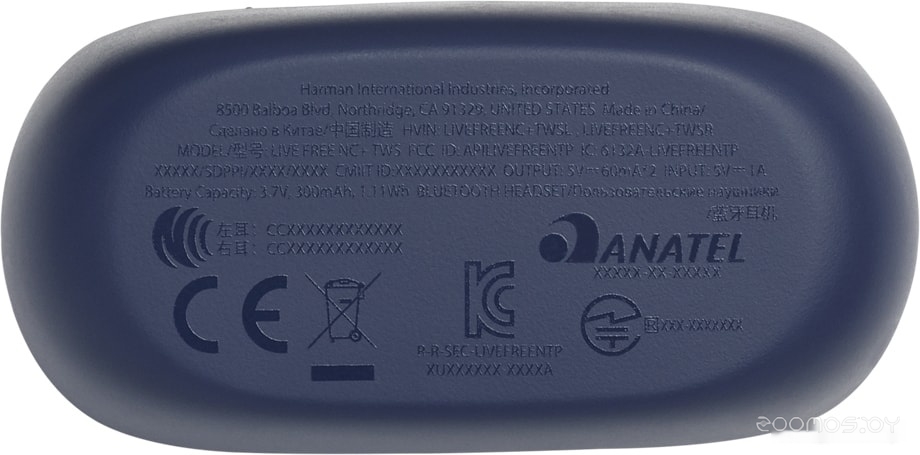 Наушники JBL Live Free NC+ (синий), фото 10