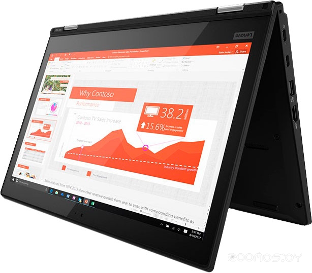 Ноутбук Lenovo ThinkPad Yoga L380 (20M7001BRT), фото 7