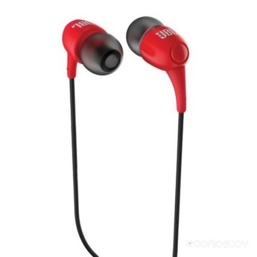 Наушники JBL T100 (красный)