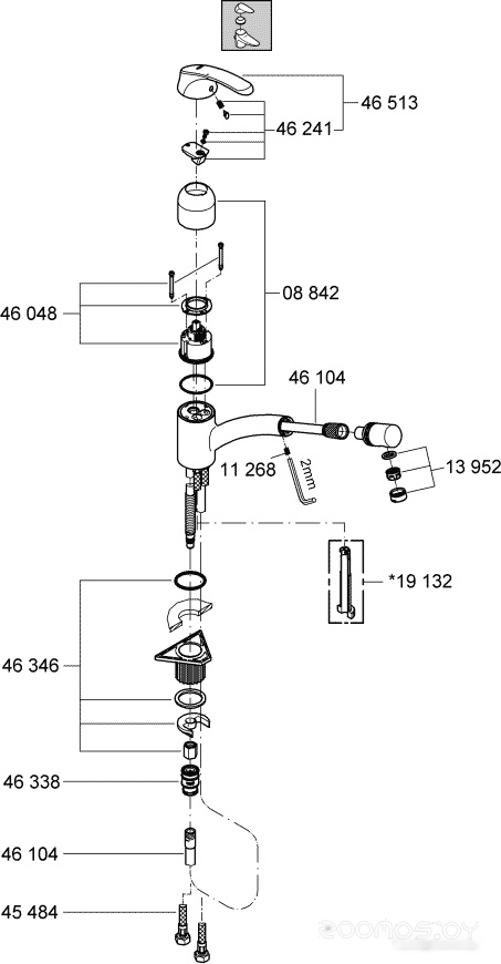 Смеситель Grohe Alira 32997SD0, фото 2