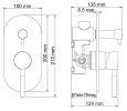 Смеситель Wasserkraft Main 4141