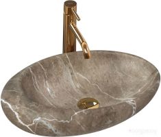 Умывальник Rea Roxy B Stone (коричневый)