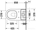 Унитаз Duravit D-Neo 2002090000