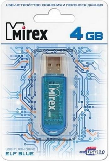 USB Flash Mirex ELF 4Gb (Blue)