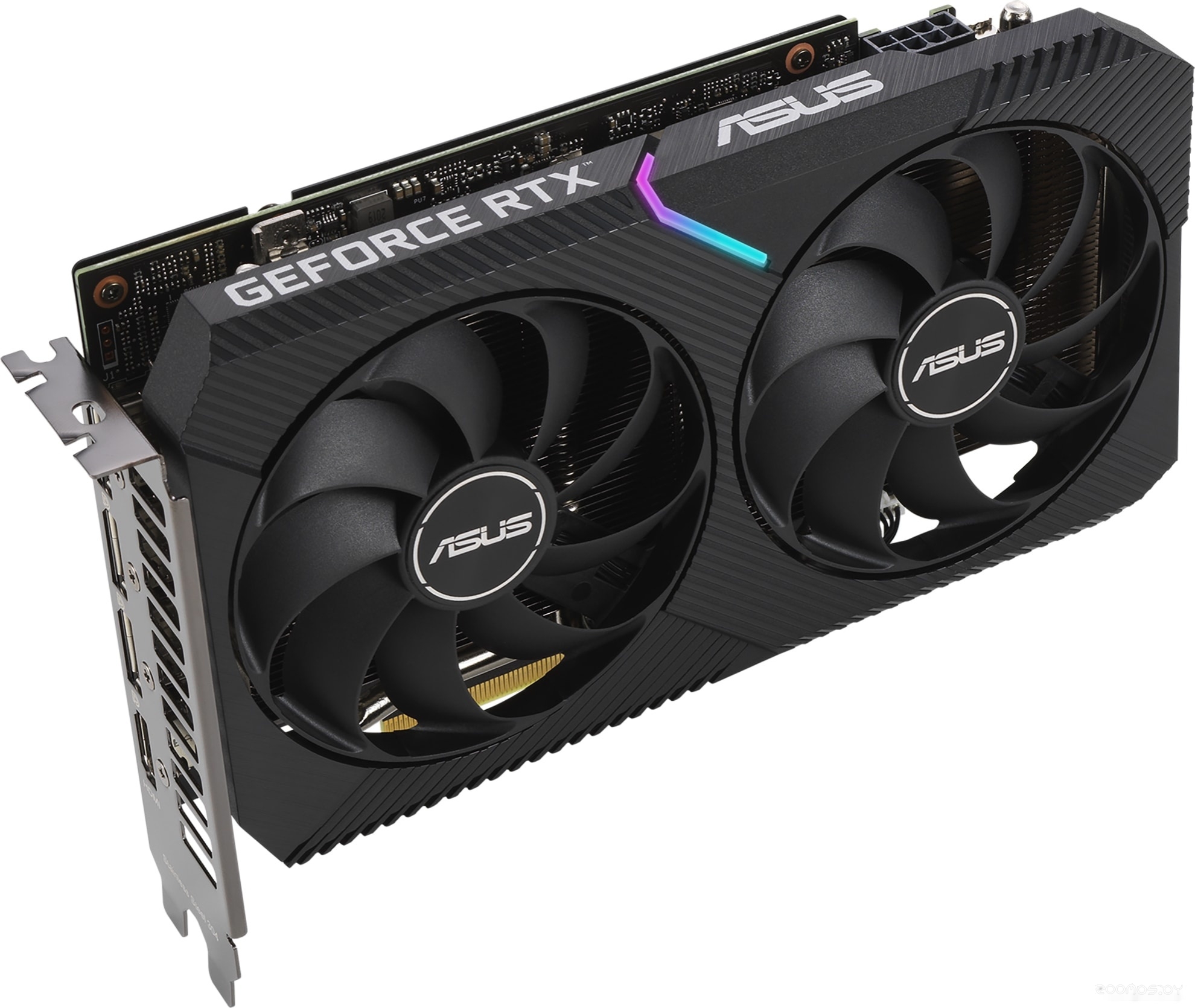 Видеокарта Asus Dual GeForce RTX 3060 V2 OC 12GB GDDR6 DUAL-RTX3060-O12G-V2, фото 3