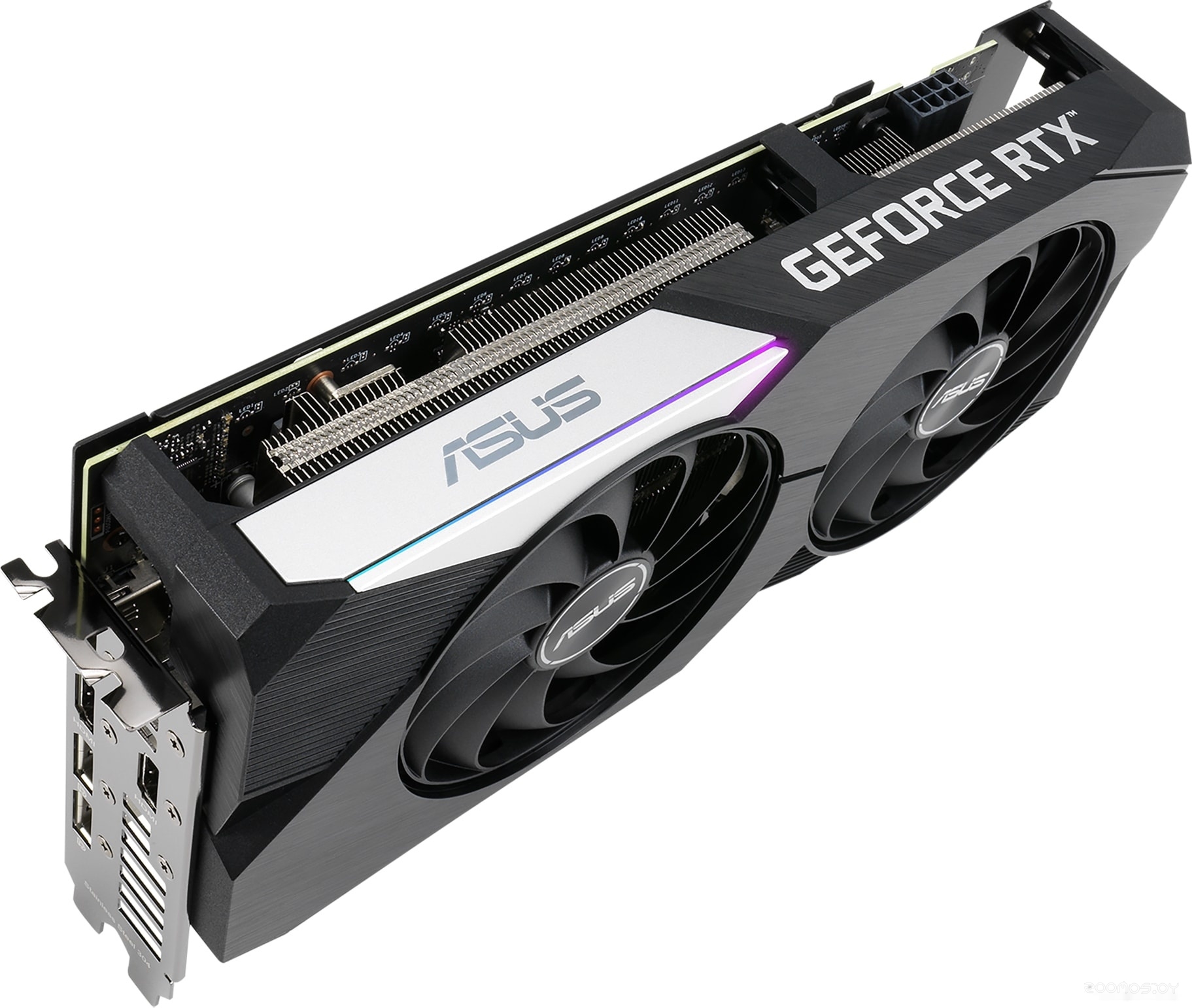 Видеокарта Asus Dual GeForce RTX 3060 Ti V2 OC Edition 8GB GDDR6, фото 7