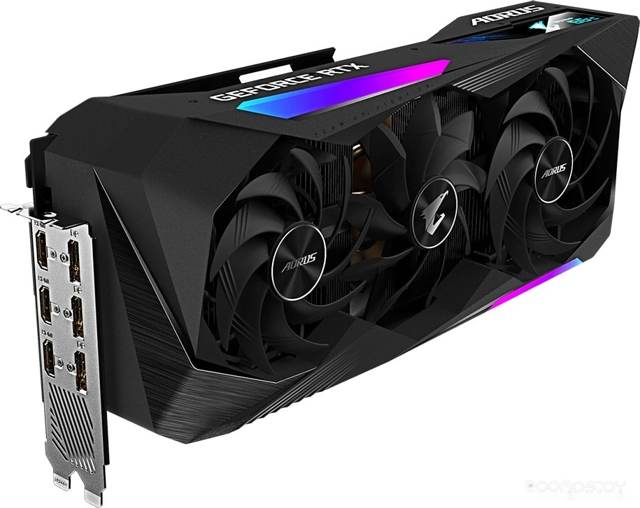 Видеокарта Gigabyte Aorus GeForce RTX 3070 Ti Master 8G GDDR6X GV-N307TAORUS M-8GD, фото 2