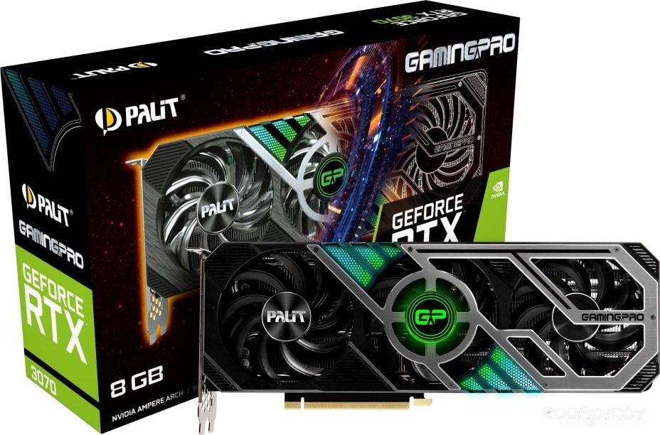 Видеокарта PALIT GeForce RTX 3070 GamingPro V1 8GB GDDR6, фото 7